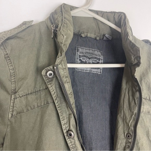 Levi’s Lightweight Cotton Hooded Utility Jacket, Small - Picture 7 of 15